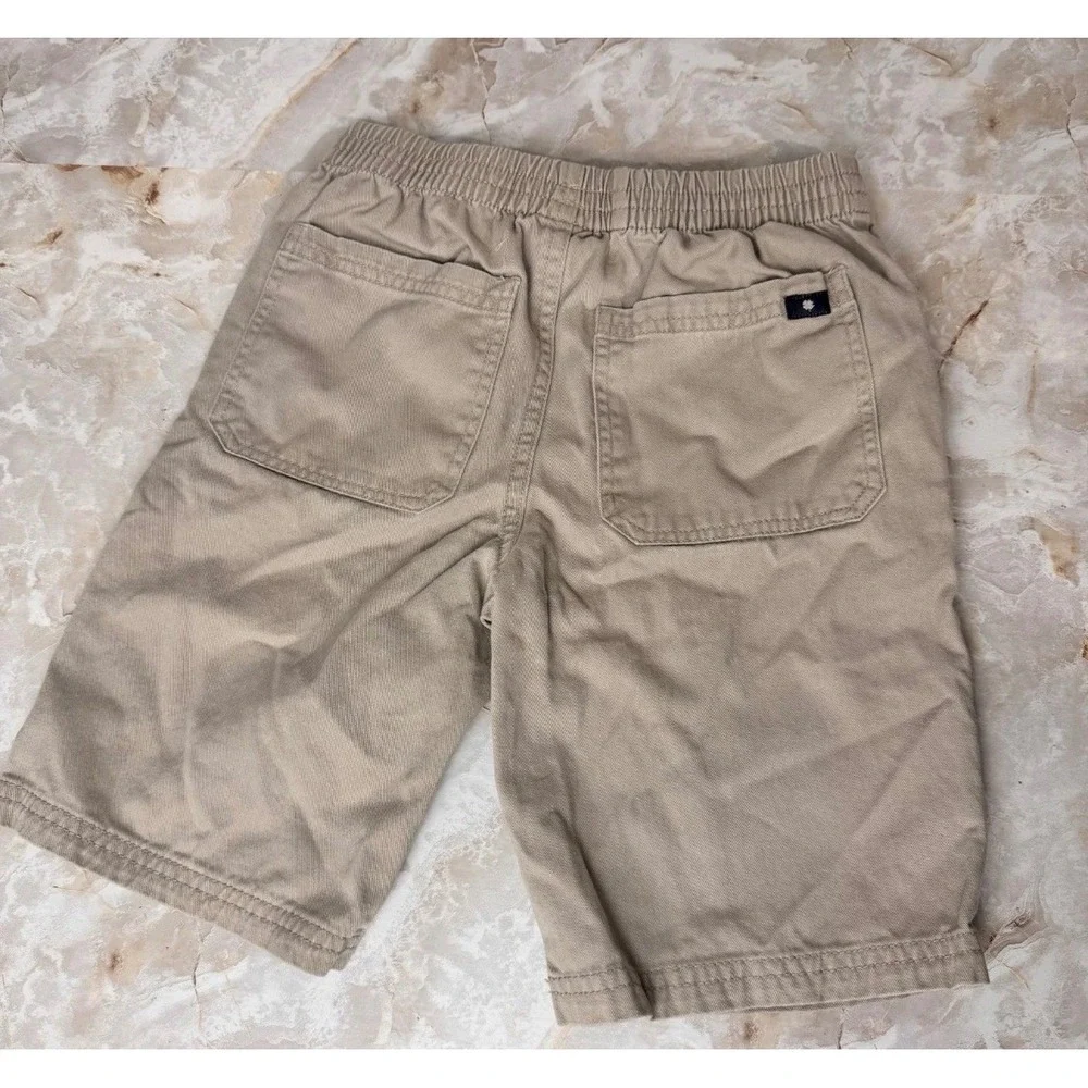 Justice League Lucky Brand Boys Size 7 Gray Tan Black Short Long Sleeve 3pc Lot